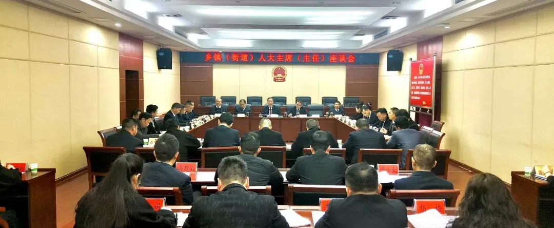 武冈市召开乡镇（街道）人大主席（主任）座谈会(图1)