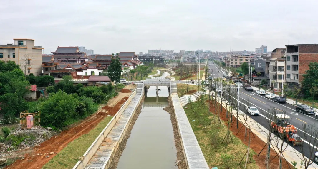 旅发进行时 | 新开河通水 武冈古城再添灵动风景(图1)