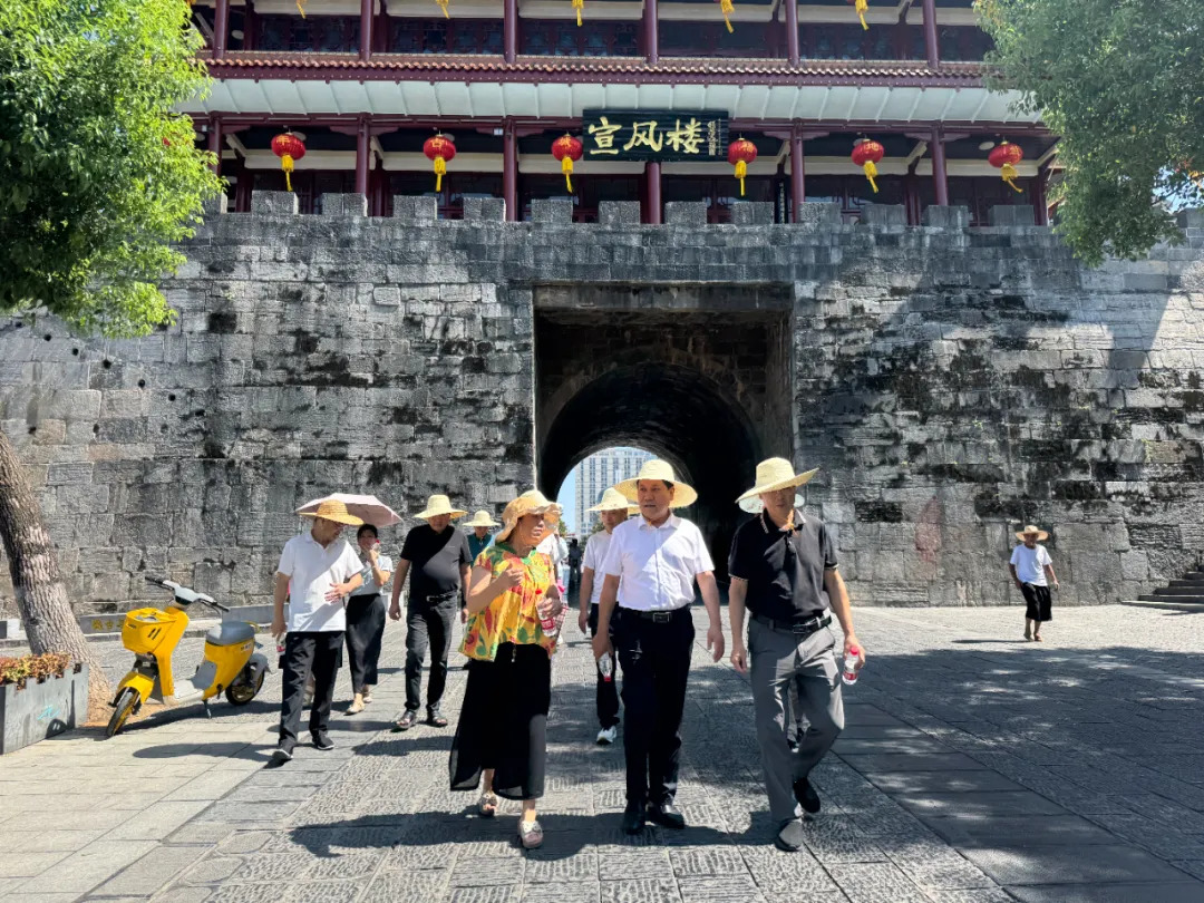 邵阳市人大常委会副主任陈博文来武开展名城保护立法调研(图1)
