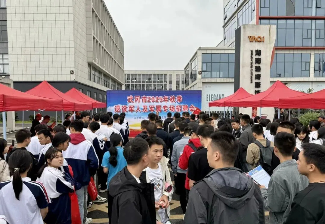 武冈市举办2025年秋季退役军人及军属专场招聘会(图1)