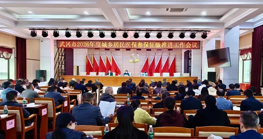 武冈市召开2026年度城乡居民医保参保征缴工作推进会(图1)