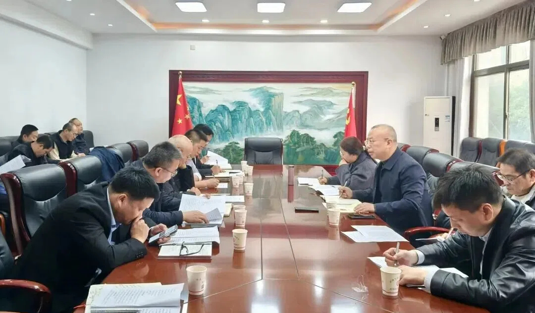 武冈市召开古城区综合执法工作调度会(图1)