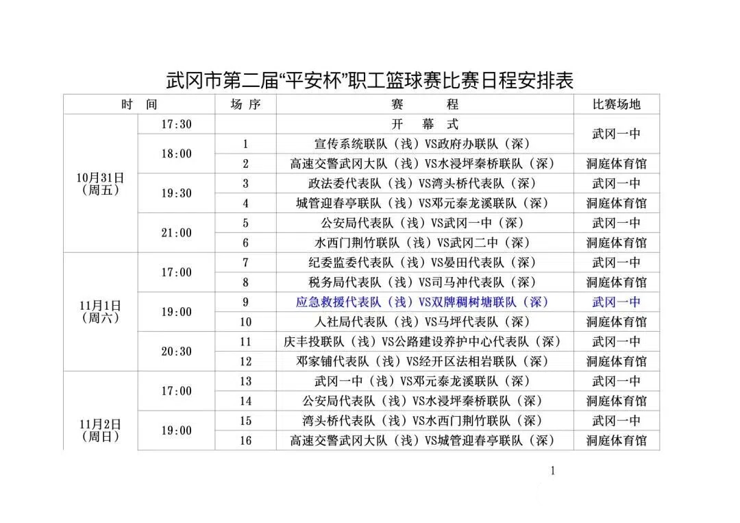 武冈市第二届“平安杯”职工篮球赛火热开幕(图1)